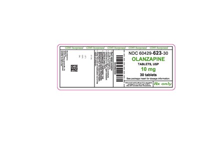 60429-623-30lb Olanzapine 10mg Tabs.jpg (60429 623 30lb  Olanzapine 10mg Tabs)